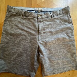 Peter Millar Tan Camouflage Shorts